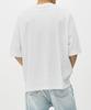 ERRORS EXCEPTED Hs501Wh Asymmetrical Short Sleeve T-Shirt (White)