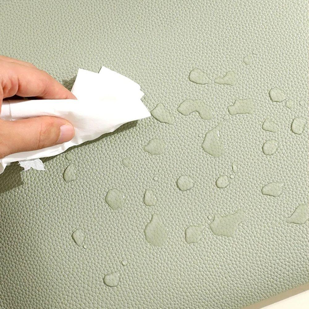 Large Capacity Heavy Leather Pouch Document Organizer Document Folder Minimalism