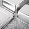 Edelstahl Gewürzbox Gewürz Salz Zucker Boxen mit Deckel Haushalt Küche Gewürz Aufbewahrungsbehälter Küchenzubehör