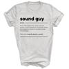 Sound Audio Tech Guy Funny Definition Unisex Shirt Gift