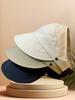 Womens Breathable Wide Brim Sun Hat With Open Top For Ponytail Summer Foldable Packable