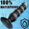 Masturbator Male Silicone Inflatable Anal Plug Prostata Massager Tail Vibrator Real Touch Feeling 100% Waterproof