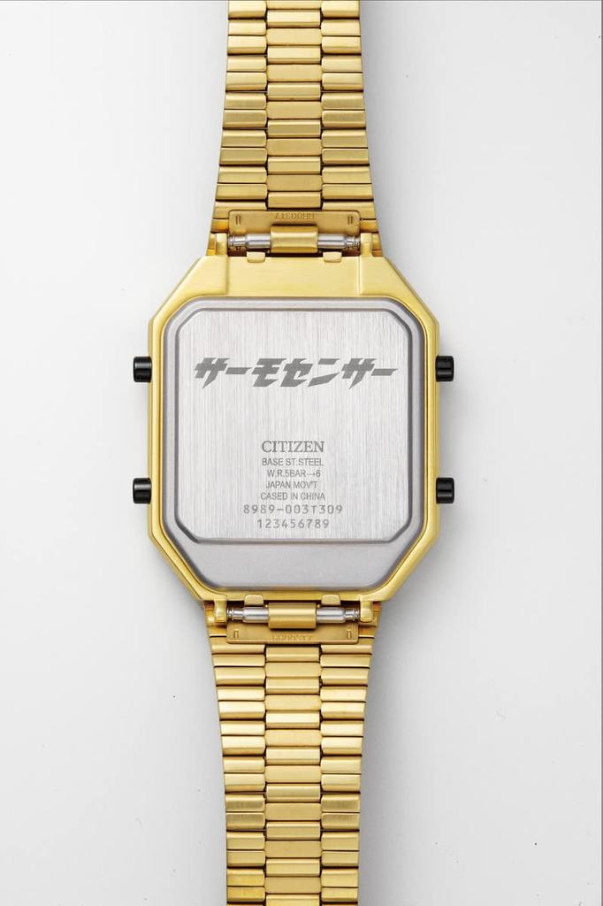 Citizen Record Label Thermo Sensor Limited and Reissue JG2122-60W Watch, Gold, Edition, Men's Women's,