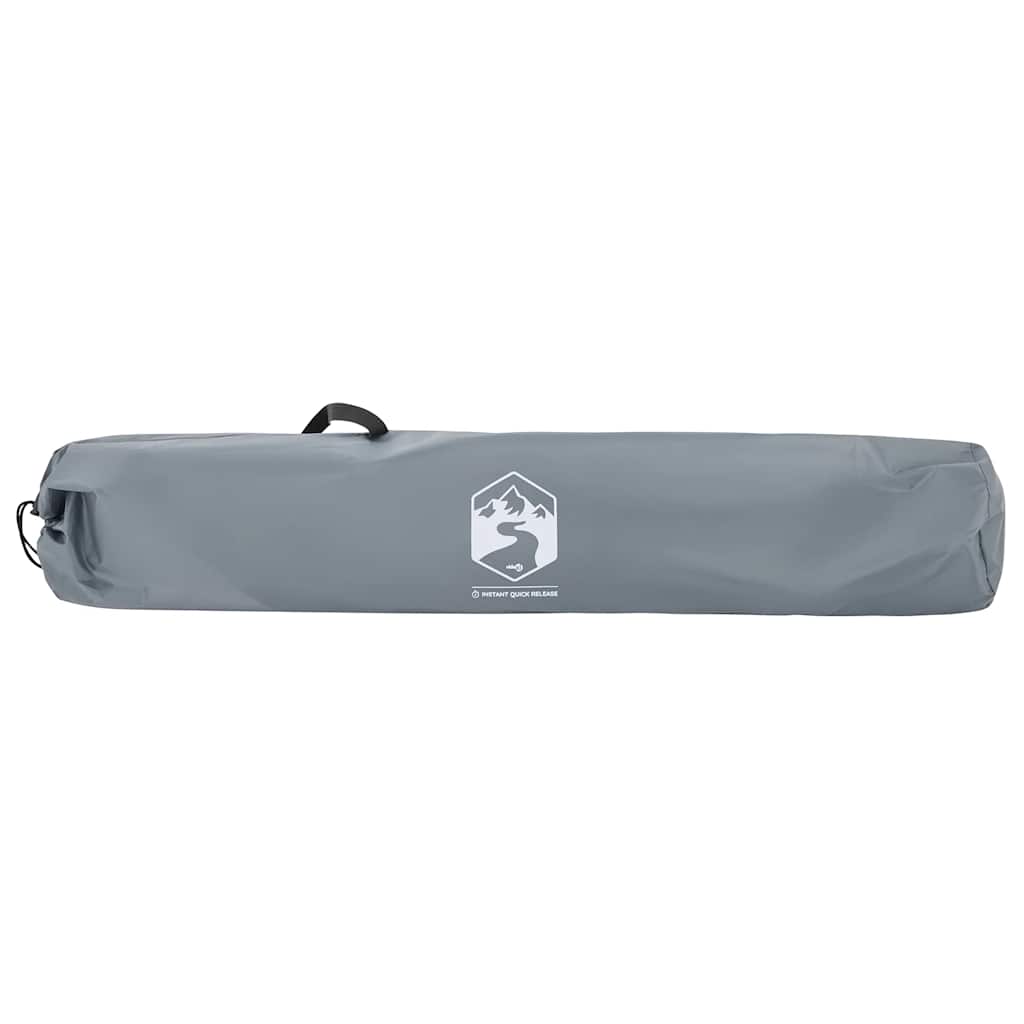 5 Person Camping Tent in Grey and Orange with Quick Release System