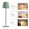 Kabellose Tischlampe USB-wiederaufladbar Stufenlos dimmbar Drahtlose Leselampe Minimalistisches LED-Licht für Restaurant/Schlafzimmer/Außenbereich