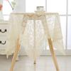 Lace Table Cloth Retro Embroidery Reception Tablecloths Decoration Party Valentine's Day Table Clothscountryside Wedding Holiday Round Table Fabric