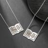 Custom Stainless Steel Graduation Cap Necklace with Laser-Engraved Pendant for Back-to-School Season