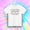 Si Estás Feliz y lo Sabes Camiseta Divertida Medicamentos Salud Mental Broma Camiseta Gráfica