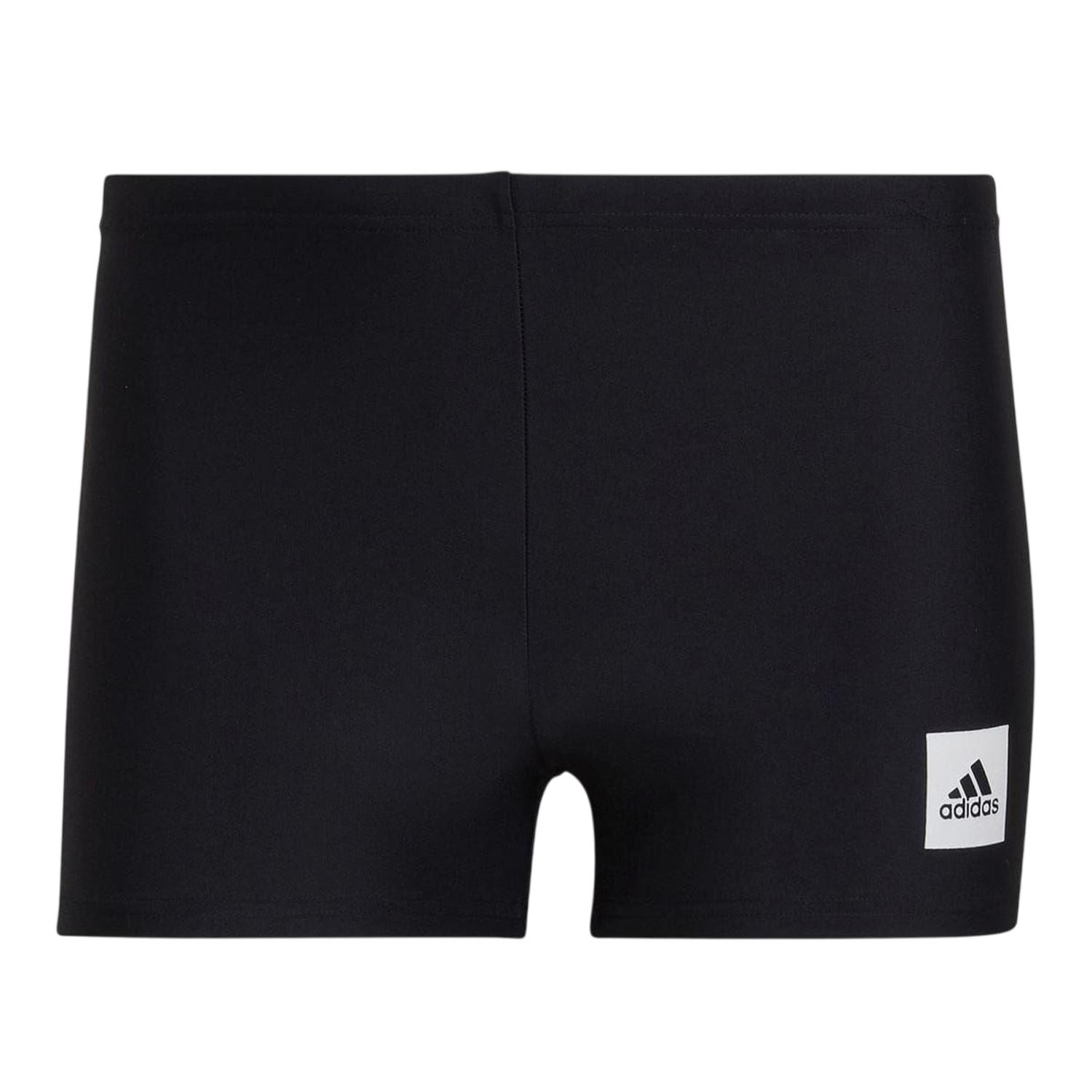 Adidas Herren Einfarbige Enganliegende Badeshorts M schwarz