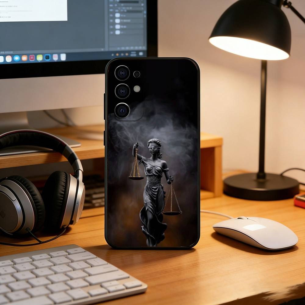 Lawyers cases Phone Case For Samsung S25,S24,S21,S22,S23,S30,Ultra,S20,Plus,Fe,Soft Silicone Black Cover