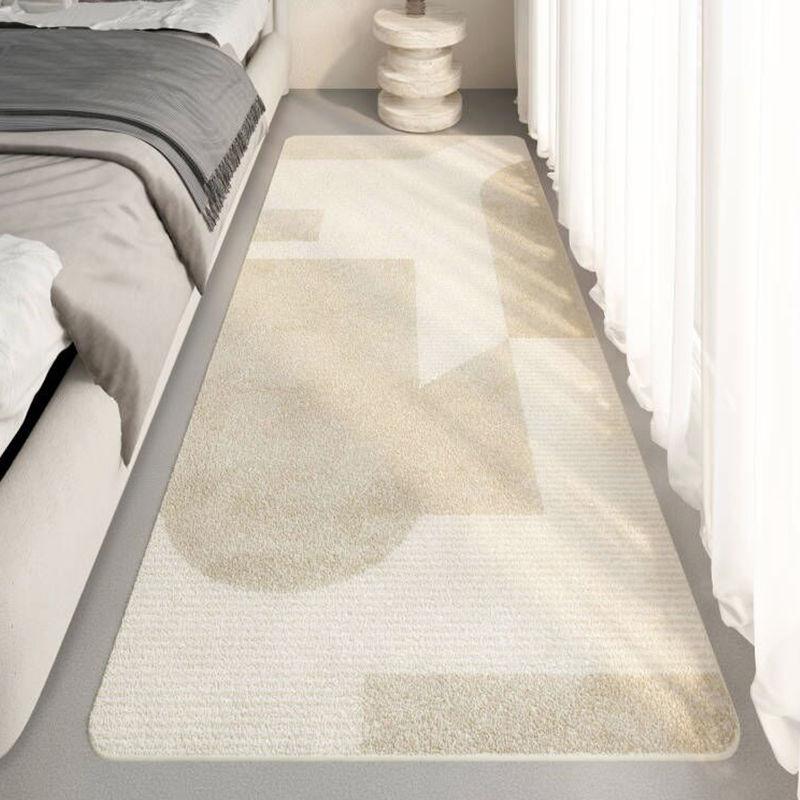 Winter-Spring Simple Stripes Carpet For Living Room, Bedroom And Bedside, Warm And Insulating Home Decoration