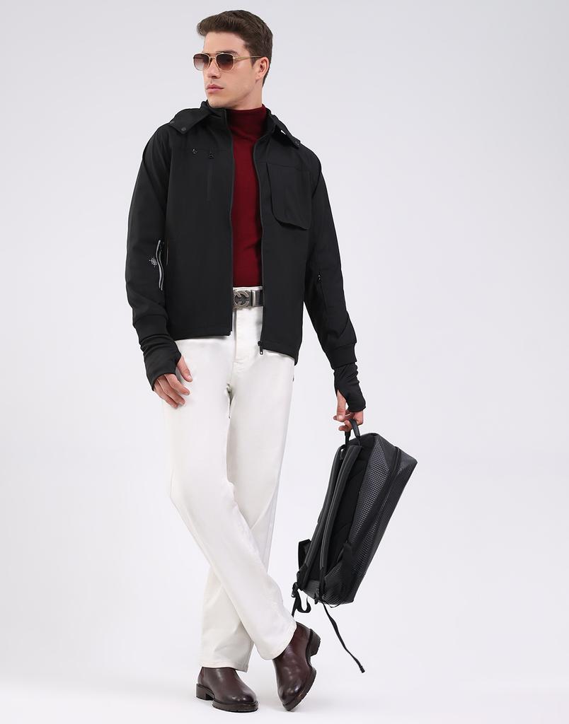 Monte Carlo Men's Hooded Neck Full Sleeve Jacket