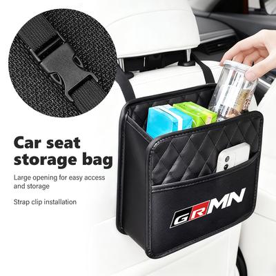 Car Back Seat Storage Bag Organizer Box Auto Accessories For GR MN Hilux Aygo TDR Yaris Corolla Rav4 CHR Auris