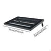 Aluminum Alloy Pedal Board for Guitar Effects, Non-Slip Design Bass Instruments