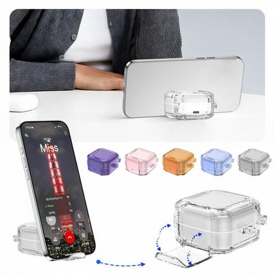 Transparent Earphone Case Bluetooth Earbuds Case for Samsung Galaxy Buds4/4pro Travel