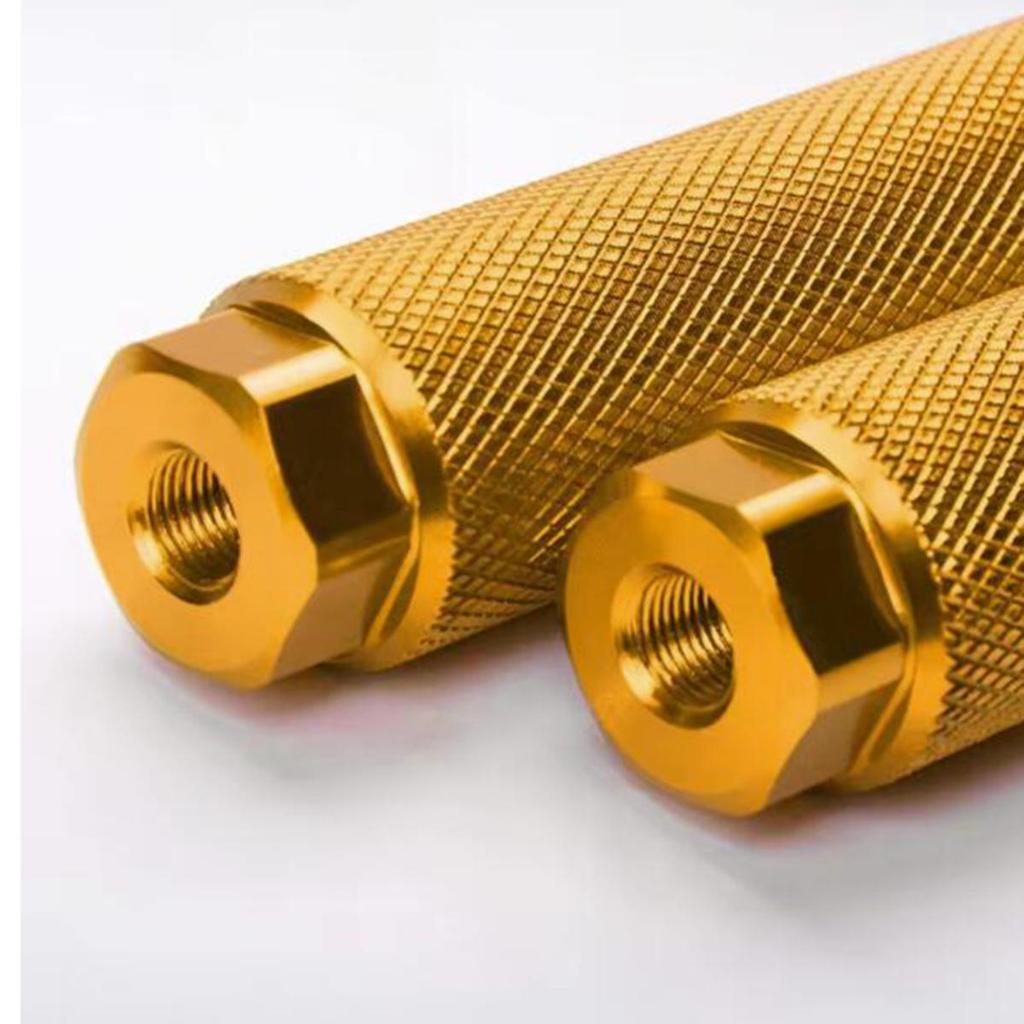 2Pcs/pack Cyclings Pegs Aluminum Alloys Bikes Foot Peg for Kids Adult Rear Feet Pedal for Mountain Bikes Foot Stunts Pegs