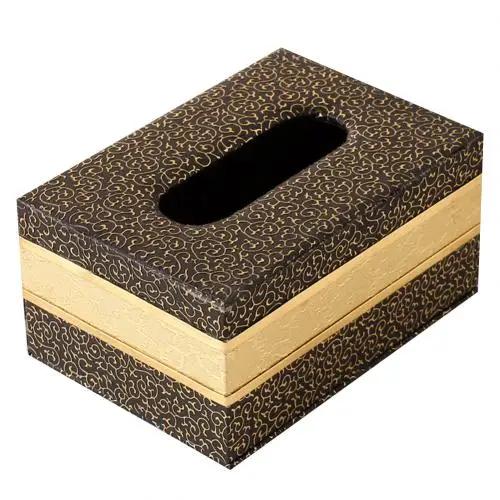Faux Leather Home Car Tissue Box Storage Case Hotel Restaurant Paper Holder Car Organizer Decoration Tools Office Home Decoratio