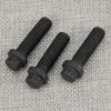New 3903834 3Pcs Black Starter Motor Mounting Bolt Fit for Dodge Cumm Starter 5.9L 1994-2001 2002 2003 2004 2005 2006 2007