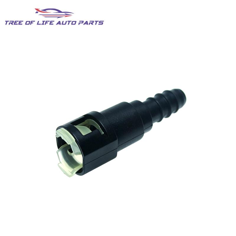 1/2/5/10x FUEL LINE QUICK CONNECTOR ADAPTS 3/8 in. 9.49mm STEEL TO 5/16" 8mm NYLON TUBING HOSE