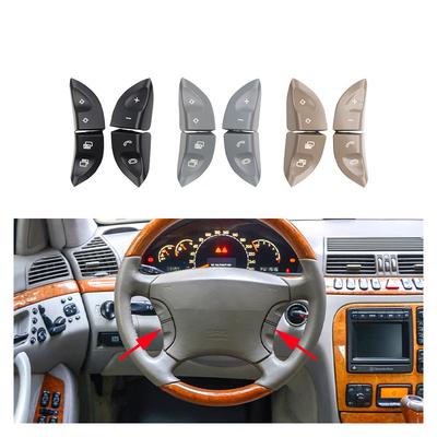 For Mercedes-Benz S CL Class W220 W215 Multi-function Switch Buttons Car Steering Wheel Switch Control Buttons Cover  2208210679