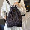 Sweet Girl Backpack Women 2025 New Fashion Elegant Cute Niche Casual Trend Foreign Style Travel Backpack