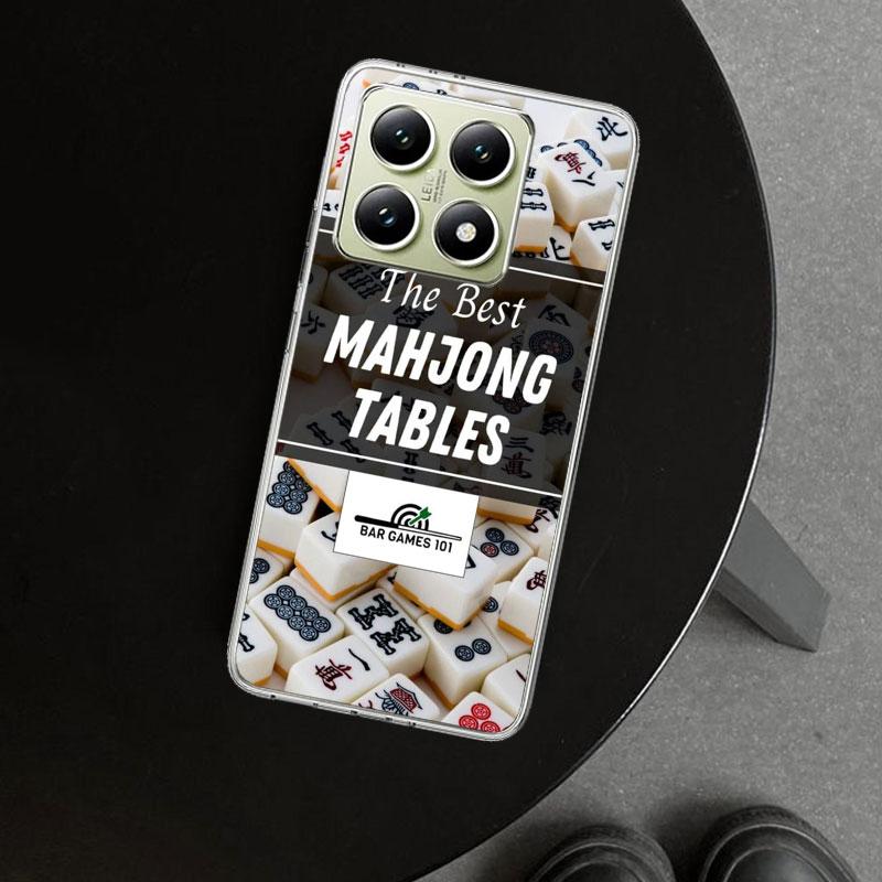 Creative Mahjong Phone Case Cover for Xiaomi Redmi Note 15 14 13 12 11 Pro Plus 14S 12S 11S 11T 11E 10S 10 Customized Fundas Red
