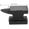 Portable Blacksmith Anvil Extra Large Feet Sturdy Tool Jewelry Repair Horn Multi-Function Mini Base Iron Plate Jewelry Making
