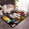 Grand Theft Auto Zombieland Premium Crystal Velvet Area Classic Design Nonslip Durable Polyester Area Rug For Bedroom Playroom Living Room Or Office
