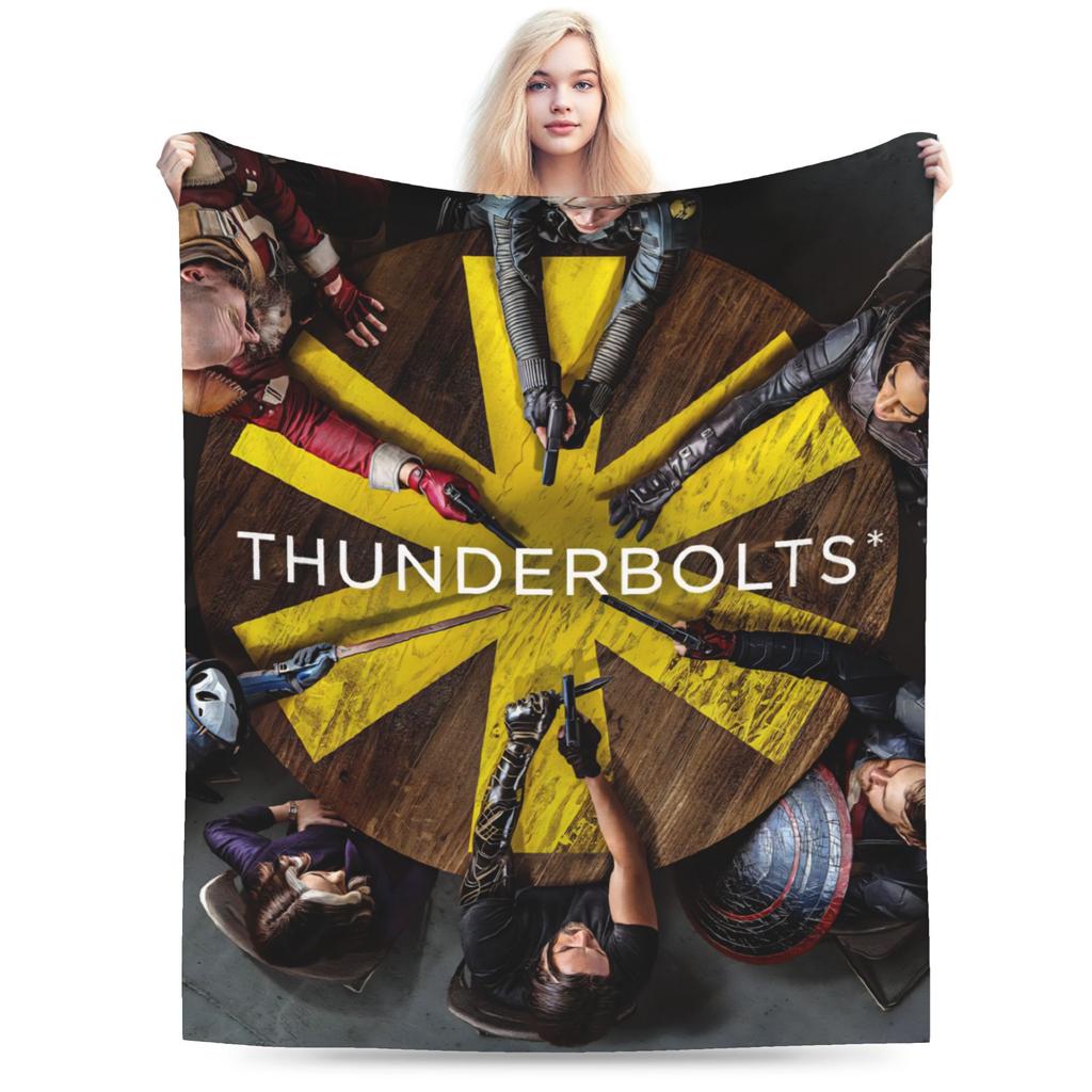New Yelena Belova Thunderbolts Blankets Ultra-Soft Flannel Comfortable Throw Blanket Machine Washable