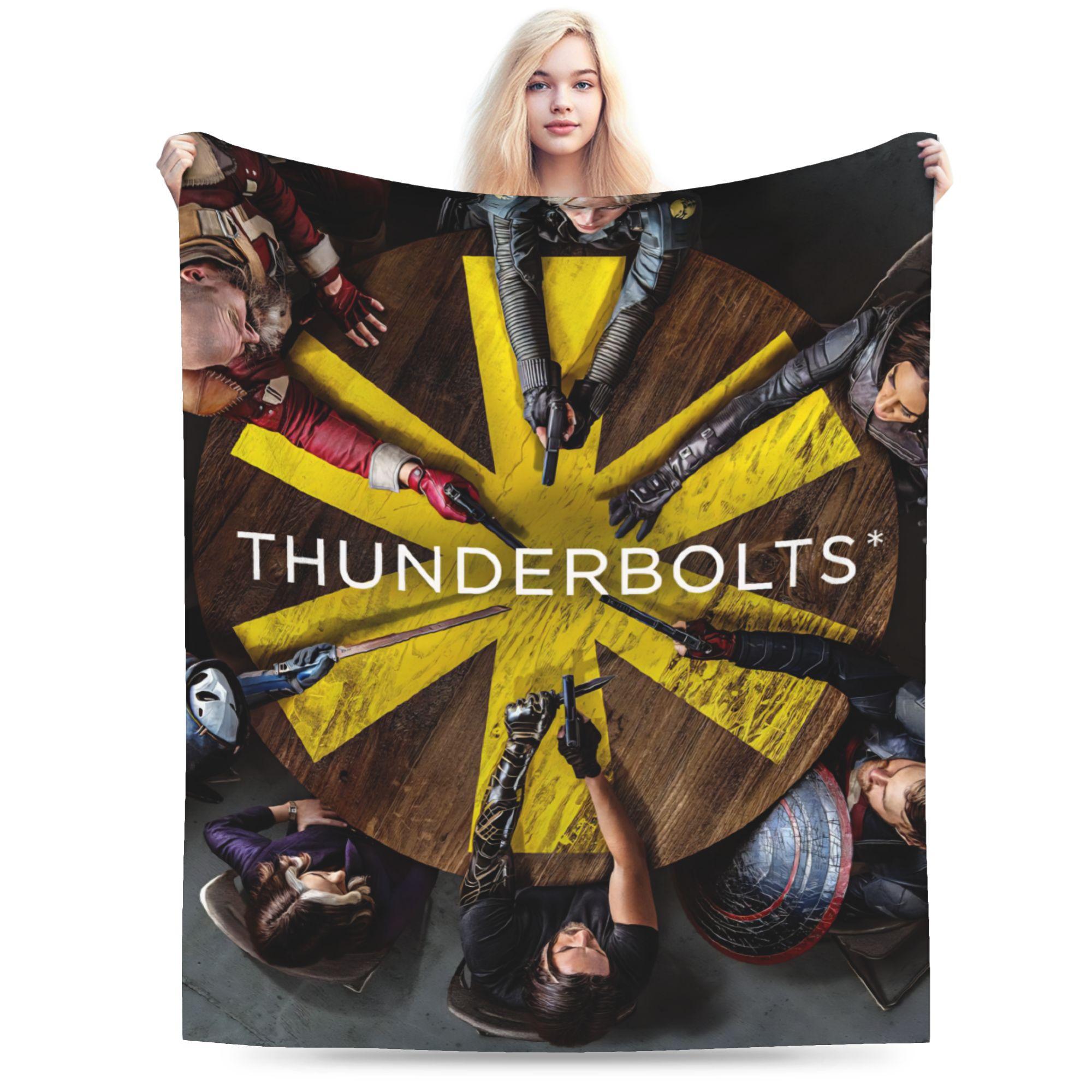 New Yelena Belova Thunderbolts Blankets Ultra-Soft Flannel Comfortable Throw Blanket Machine Washable Size: 75*100cm, Weight: 230 GSM