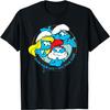 Les Schtroumpfs Grand Schtroumpf Schtroumpfette Tous pour Un T-shirt