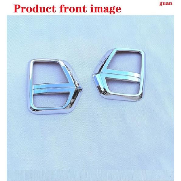 Car front fog lamp decorative frame silver For Chevrolet Colorado -2025