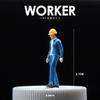1/64 Miniature Human Figure Model, Miniature Toy, Mini Figurine, Scene Decoration Props, Diorama Matching Figures