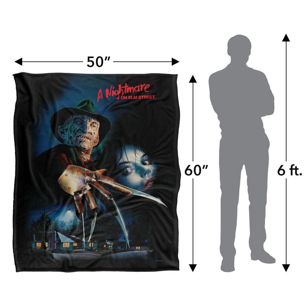 Nightmare On Elm Street Poster Freddy Krueger Blanket