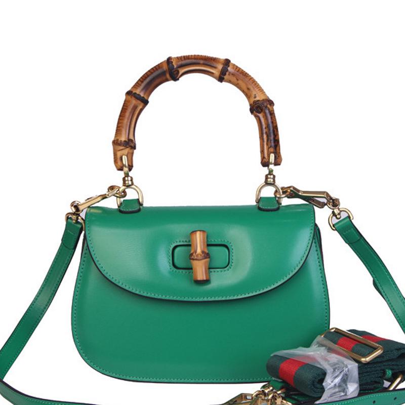 

Женская сумка из бамбуковой кожи в стиле ретро - оригинальная ручная работа, реплика дизайна Small