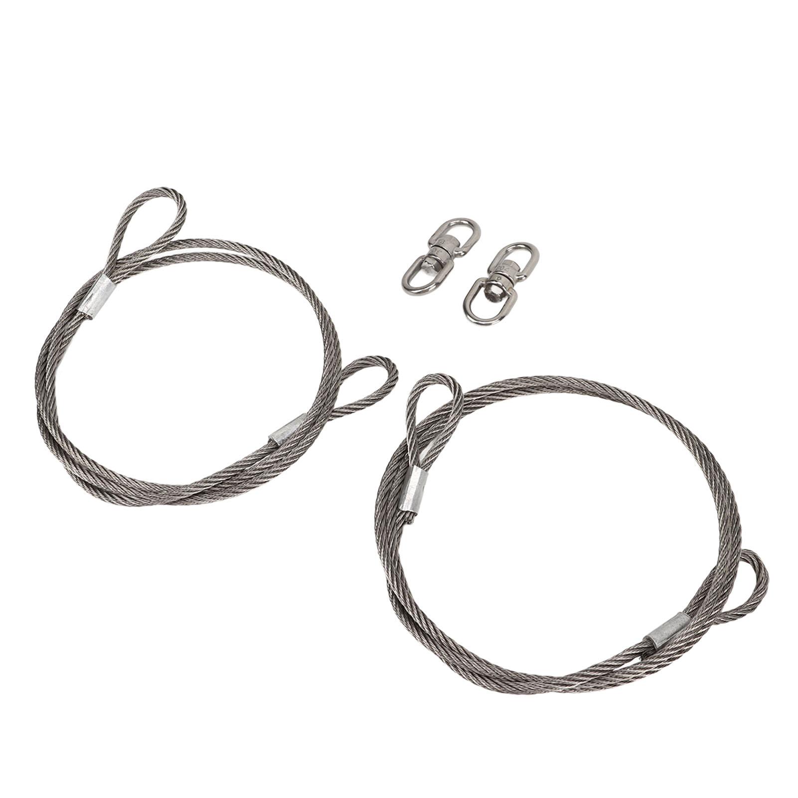 

2 шт. 1 метр трос подъема прицепа 125542 304 нержавеющая сталь трос подъема двери заднего борта