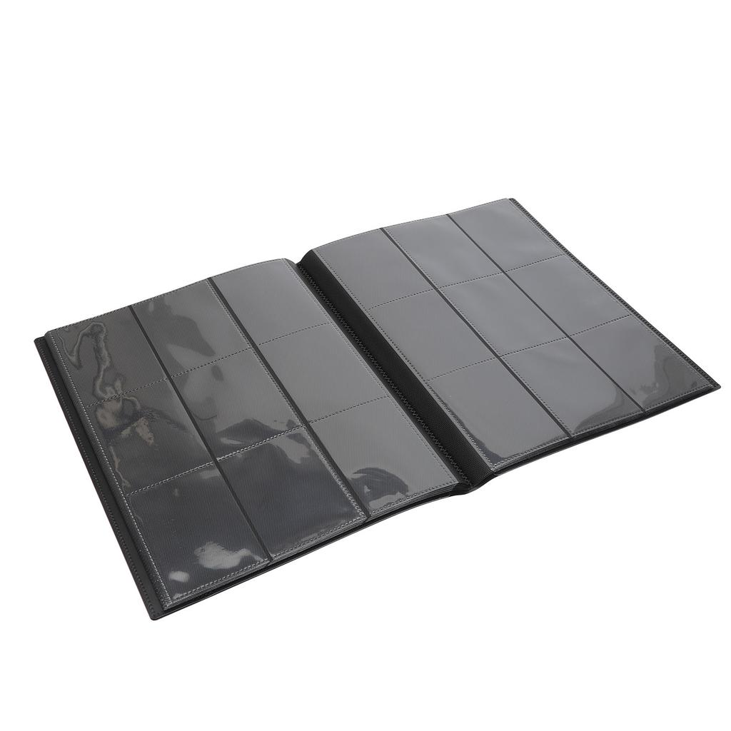 9 Pocket Card Binder 20 Double Sided Pages Trading Card Album Folder 360 Side Loading Pocket Binder