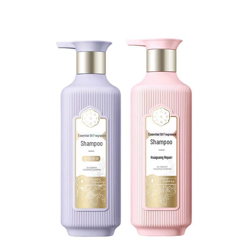 Sansheng Flower Essential Oil Oil Control & Brightening Shampoo Set