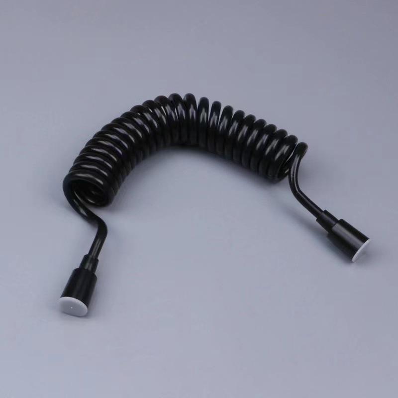 304 Stainless Steel Telescopic Shower Head with Water Gun Hose and Toilet Sprayer Attachment