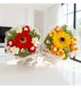 Sunflower Yarn Valentine's Day Soap Flower Bouquet - Graduation & Teacher's Day Gift, French Style Handheld Bouquet