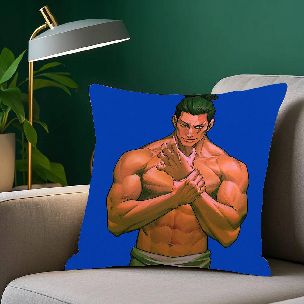 Aoi Todo Anime Jujutsu Kaisen Pillow Case Home Decor Throw For Sofa Bed Car Room Decor Gift Idea