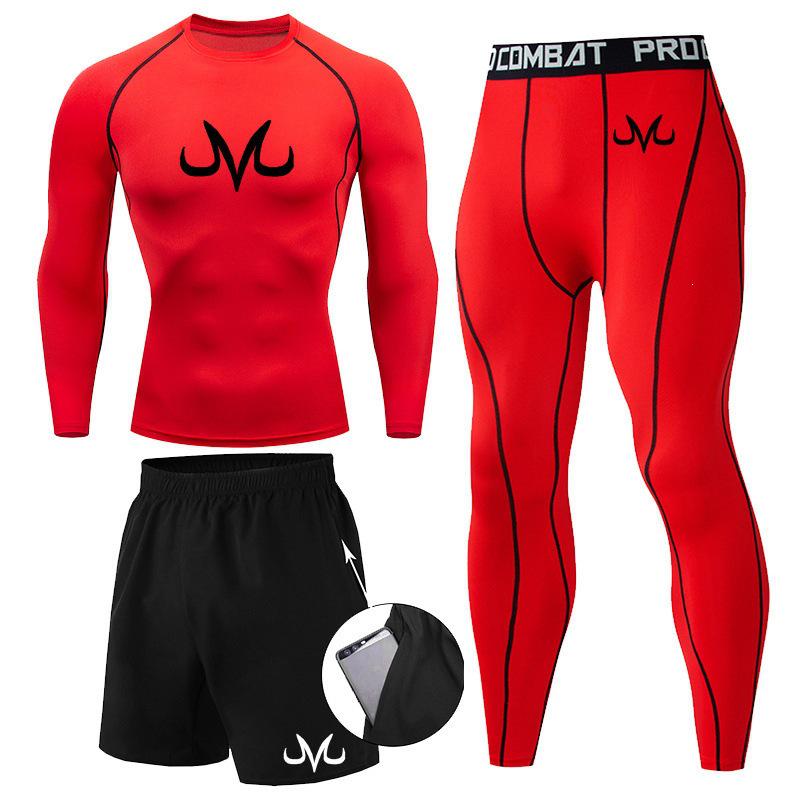 Men s Quick-Dry Compression Shorts for Running & Training S