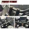 20MM Higher Handlebar Riser Mount Bracket CNC Raise Clamps Handle Bar Clamp Compatible with CFMOTO Ibex 450/Ibex 800 S/T/E 2023 2024 2025,CFMOTO Ibex