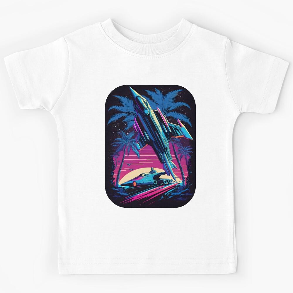 Futuristic Jet Rider Kids T-Shirt 100