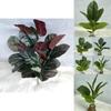 Replica Green Plant With 26 Leaves For Event Decoration And Photography Backdrops