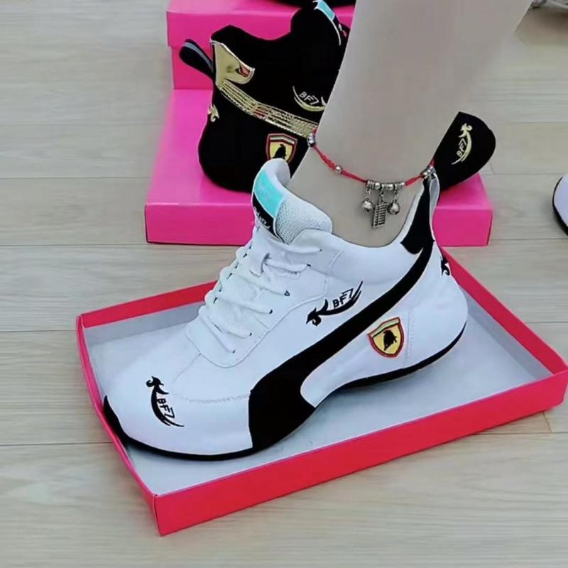 

2025 осень новые мягкие кожаные туфли для пап, мужские и женские, кожаные спортивные туфли для пар, модные универсальные белые туфли из натуральной кожи 37