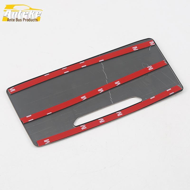 Compatible Rear Row Storage Box Panel & Door Armrest Accessories for 17 GM8 Models.