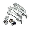 4pcs Chrome Front Rear Left Right Outside Door Handle For 4Runner 2010-18 69211-60090