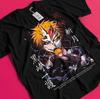Bleach Anime T-shirt Ichigo Bankai T-shirt Aizen Yhwach T-shirt Zaraki Kenpachi Skjorta BB303