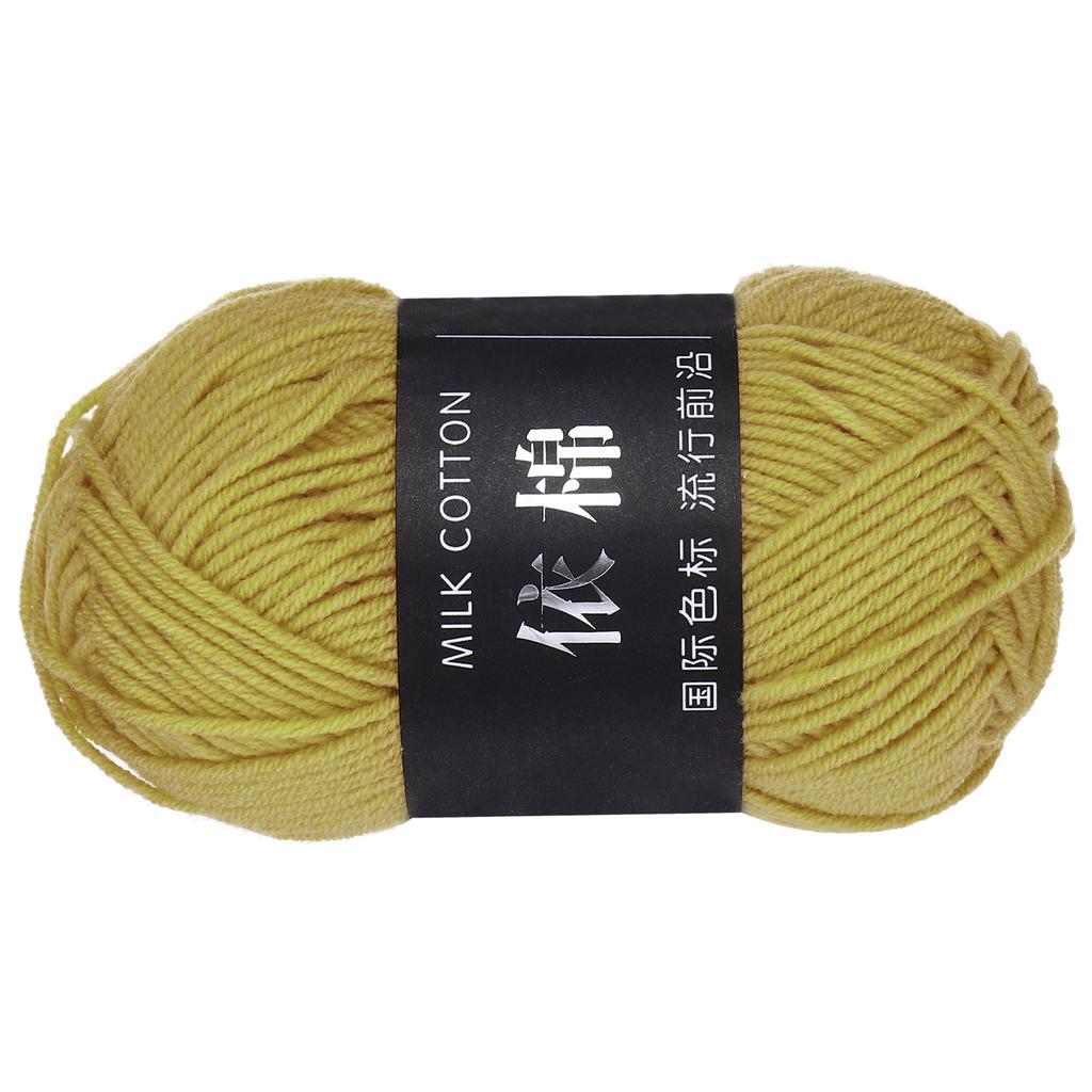 1 Knäuel Baumwollgarn 60% Baumwolle 40% Acryl Strickgarn Häkelgarn Deckengarn zum Häkeln